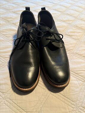 Hush Puppies Men’s Black Leather Chukka Boots